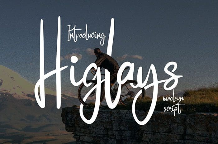 Higlays Script Font