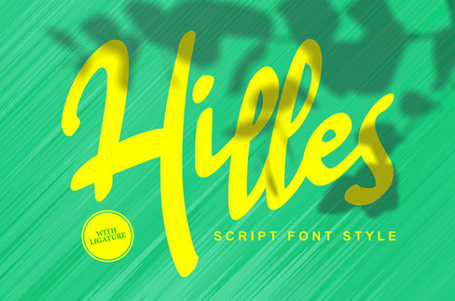Hilles Script Font