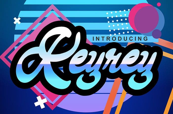 Keyrey Script Font