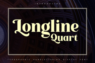 Longline Quart Display Font