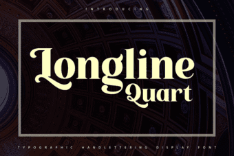 Longline Quart Display Font