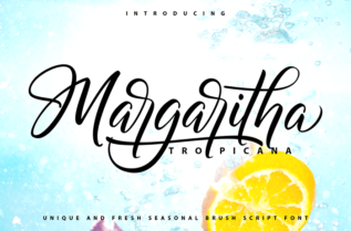 Margaritha Tropicana Script Font
