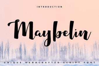 Maybelin Script Font