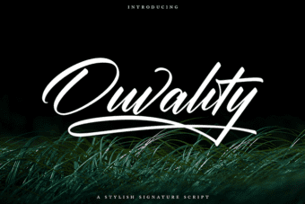 Ouvality Script Font