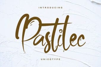Pastilec Display Font