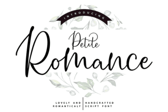 Petite Romance Script Font
