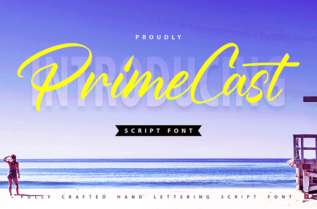 PrimeCast Script Font