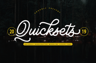QuickSets Script Font