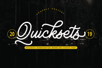 QuickSets Script Font