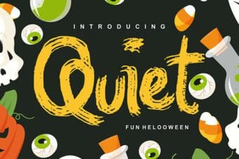 Quiet Decorative Font