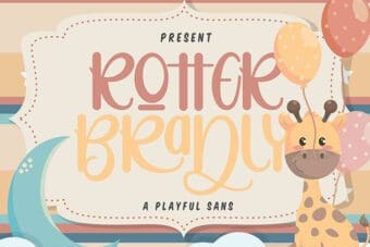 Rotter Bradly Sans Serif Font