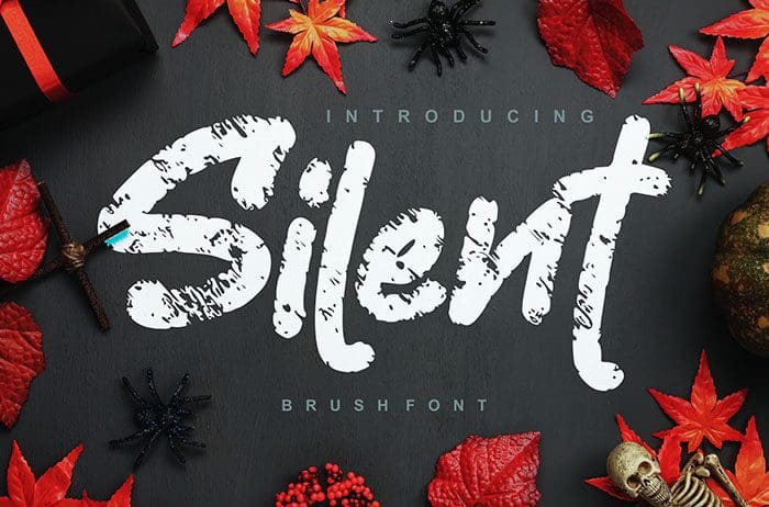Silent Brush Font
