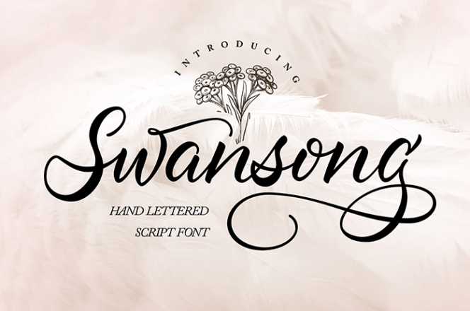 Swansong Script Font