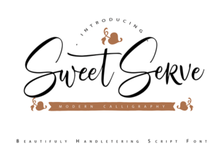Sweet Serve Script Font
