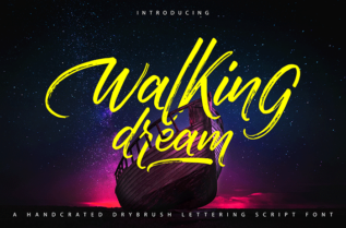 Walking Dream Script Font