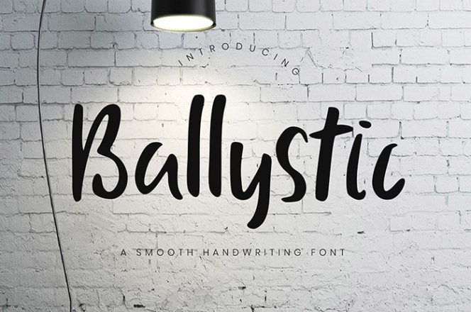 Ballystic Display Font