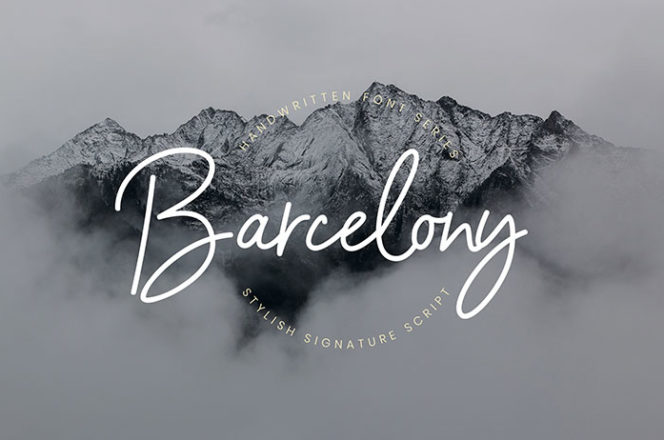 Barcelony Script Font