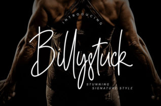Billystuck Script Font