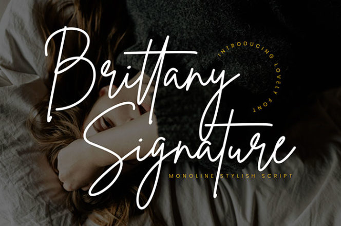 Brittany Script Font