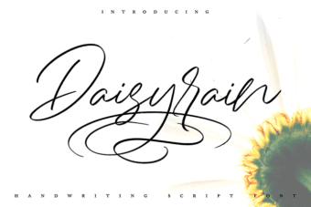 Daisy Rain Script Font