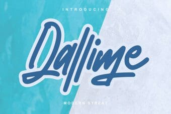 Dallime Display Font