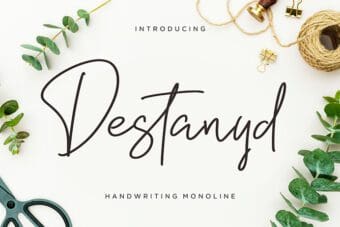 Destanyd Handwritten Font
