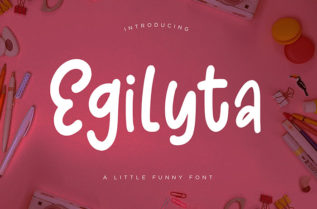 Egilyta Display Font