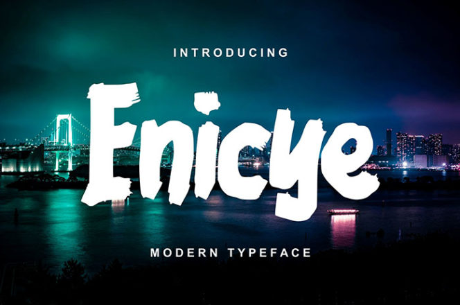 Enicye Decorative Font