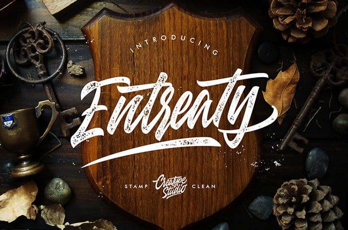Entreaty Script Font