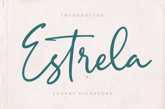 Estrela Script Font