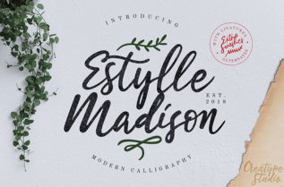 Estylle Madison Calligraphy Font