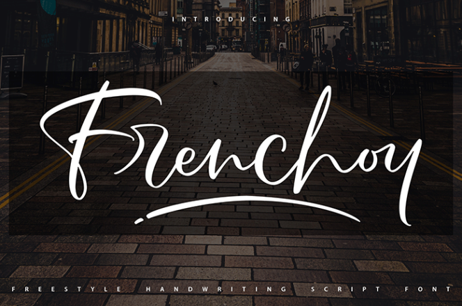 Frenchoy Script Font