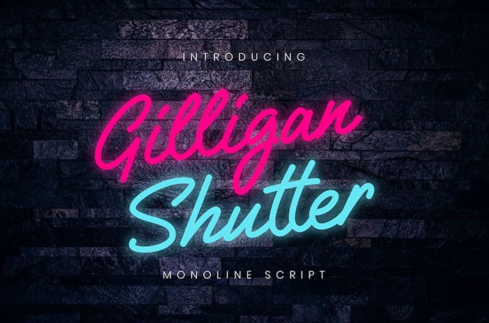 Gilligan Script Font