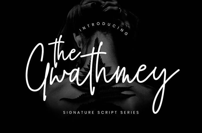 Gwathmey Script Font