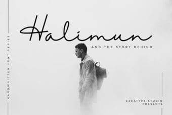 Halimun Script Font