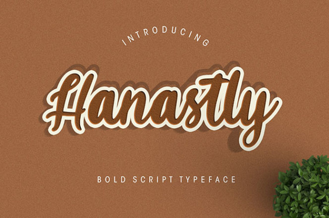 Hanastly Script Font