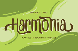 Harmonia Handwritten Font