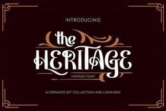 Heritage Vintage Font