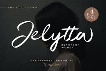 Jelytta Script Font