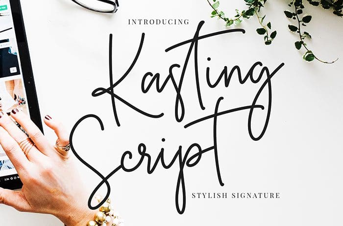 Kasting Script Font