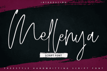 Mellenya Script Font