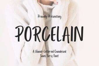 Porcelain Sans Serif Font