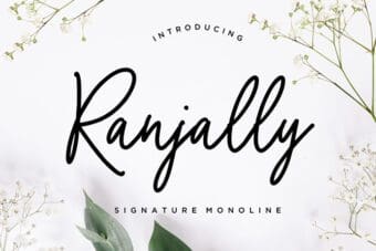 Ranjally Script Font