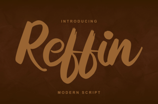 Reffin Script Font