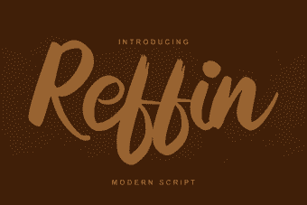 Reffin Script Font