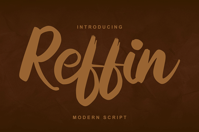 Reffin Script Font