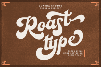 Roastypes Script Font