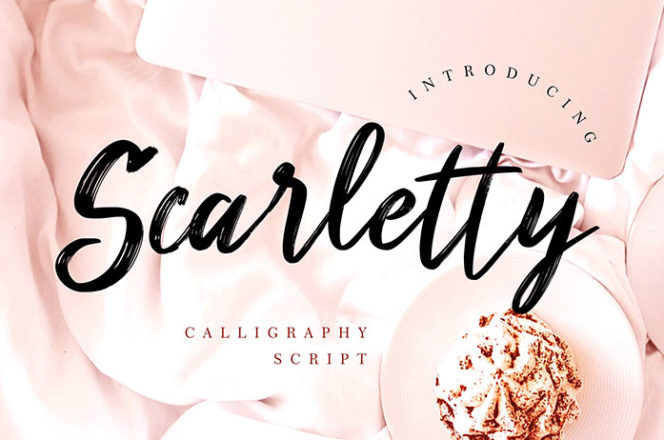 Scarletty Script Font