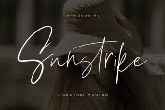 Suntrike Script Font