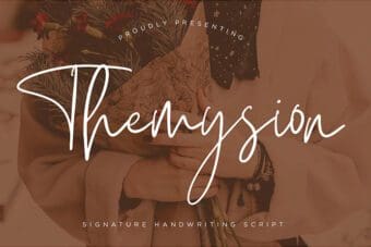 Themysion Script Font